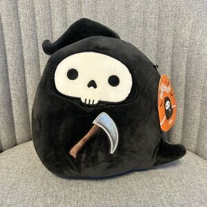 Otto the Grim Reaper Rare Squishmallow 8 inch